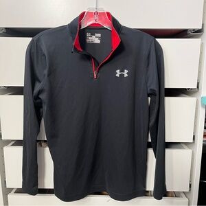 Youth large under armour quarter zip lightweight shirt